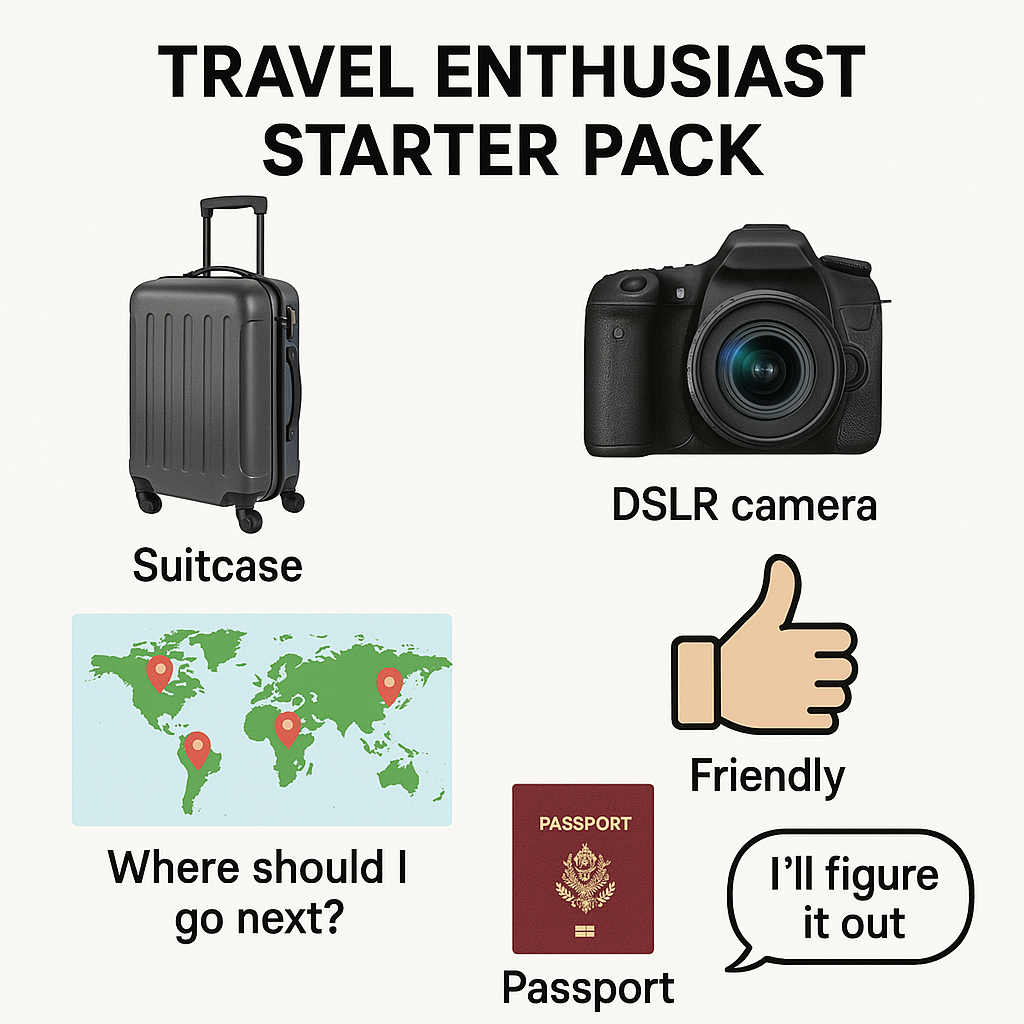 Travel Enthusiast Starter Pack